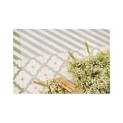 Carrelage sol / mur effet ciment gris 20x20 cm MAORI GOROKA GRIS-Aelle Carrelage Online