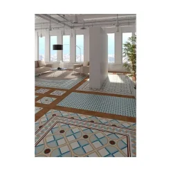 Carrelage sol / mur effet ciment 20x20 cm 1900 FLORENTINA 3 CORNER 20 x 20 cm Carrelage aspect carreaux de ciment-Aelle Carrelage Sale