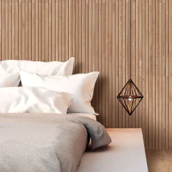 Aelle Carrelage Carrelage sol / mur effet bois bambou relief 60x120 cm ARTWOOD RIBBON NATURAL