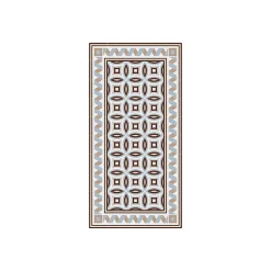 Aelle Carrelage Carrelage sol / mur effet ciment 20x20 cm 1900 DORDA 20 x 20 cm Carrelage aspect carreaux de ciment