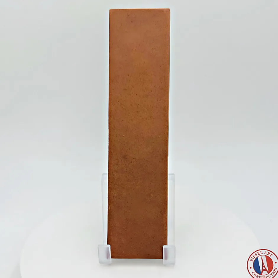 carrelage sol / mur effet zellige bejmat terracotta terre cuite 6x24,6 cm mate ARGILE COTTO nuancé.-Aelle Carrelage Online