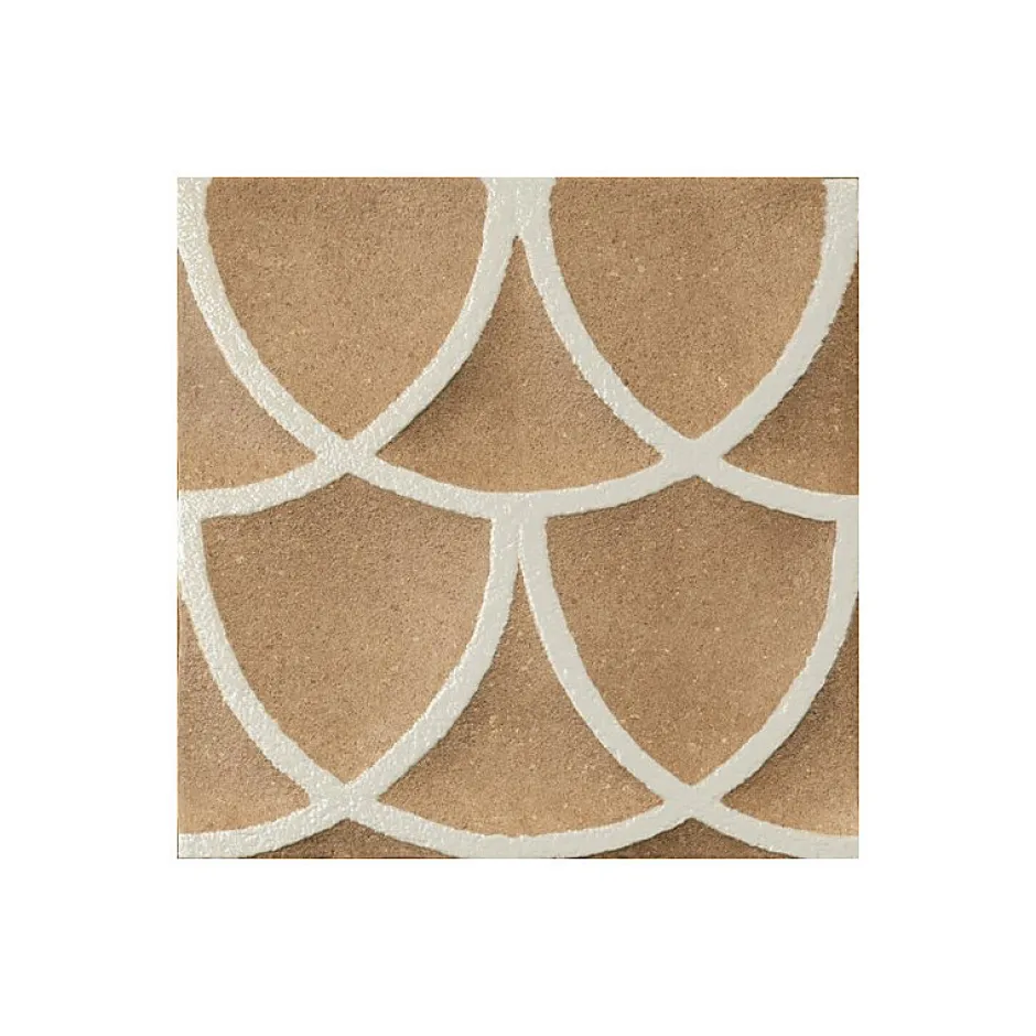 Eiffel art construction Carrelage sol / mur effet ciment 20x20 cm TERRACRETA Forma Vitrea Chamotte(vendu par boite de 1.20m2)