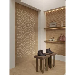 Eiffel art construction Carrelage sol / mur effet ciment 20x20 cm TERRACRETA Forma Vitrea Chamotte(vendu par boite de 1.20m2)