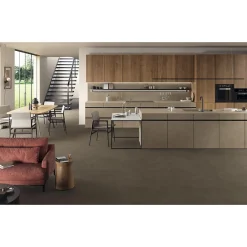 Carrelage sol / mur effet béton ciré naturel 60x120 cm Boost natural umber-Aelle Carrelage Clearance