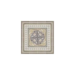 Aelle Carrelage Carrelage sol / mur effet ciment beige 20x20 cm - CAPRICE LOIRE ANGLE