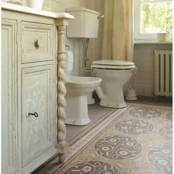 Aelle Carrelage Carrelage sol / mur effet ciment beige 20x20 cm - CAPRICE LOIRE ANGLE