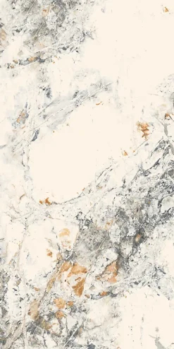 Limcaro Carrelage sol / mur effet marbre blanc PATAGONIA VEINY l.60 x L.120 cm Brillant