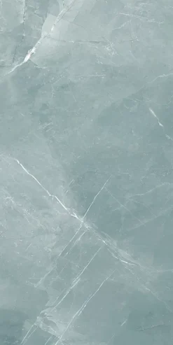 Carrelage sol / mur effet marbre turquoise ARMANI AQUA l.60 x L.120 cm Brilliant-Limcaro Best