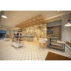 Aelle Carrelage Carrelage sol / mur effet ciment gris 20x20 cm MAORI LADAKHI GRIS