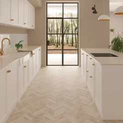 Aelle Carrelage carrelage sol / mur effet zellige bejmat beige 6x24,6 cm mate ARGILE SIENA