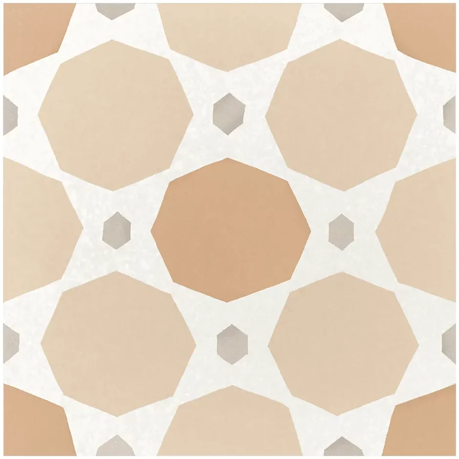 Carrelage sol / mur effet ciment 20x20 cm CAPRICE DECO TOPAZ PASTEL (vendu par boite de 1m2)-Eiffel art construction Outlet