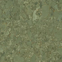 Carrelage sol / mur effet terrazzo vert 80x80 cm GREEN GIADA-Aelle Carrelage Online