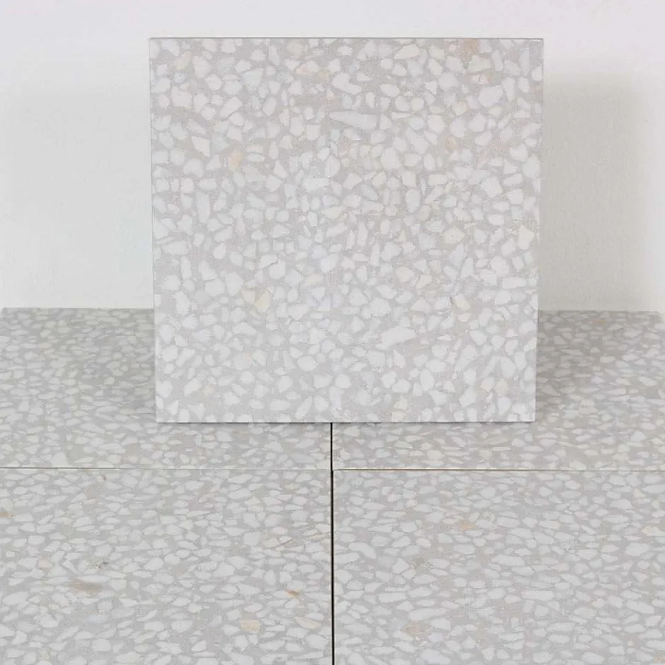 Carrelage sol / mur effet ciment motif étoile 30x30 cm FARNESE AMALFI HUMO-Aelle Carrelage Discount