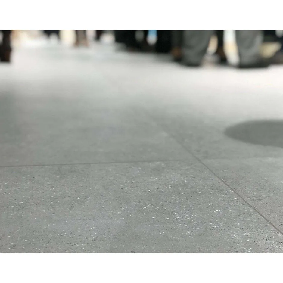 Carrelage sol / mur effet béton gris 120x120 cm NASSAU GRIS-Aelle Carrelage Online