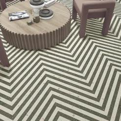 Carrelage sol / mur effet terrazzo 20x20 cm Croccante Pastiera Grafito(vendu par boite de 1m2)-Eiffel art construction Clearance