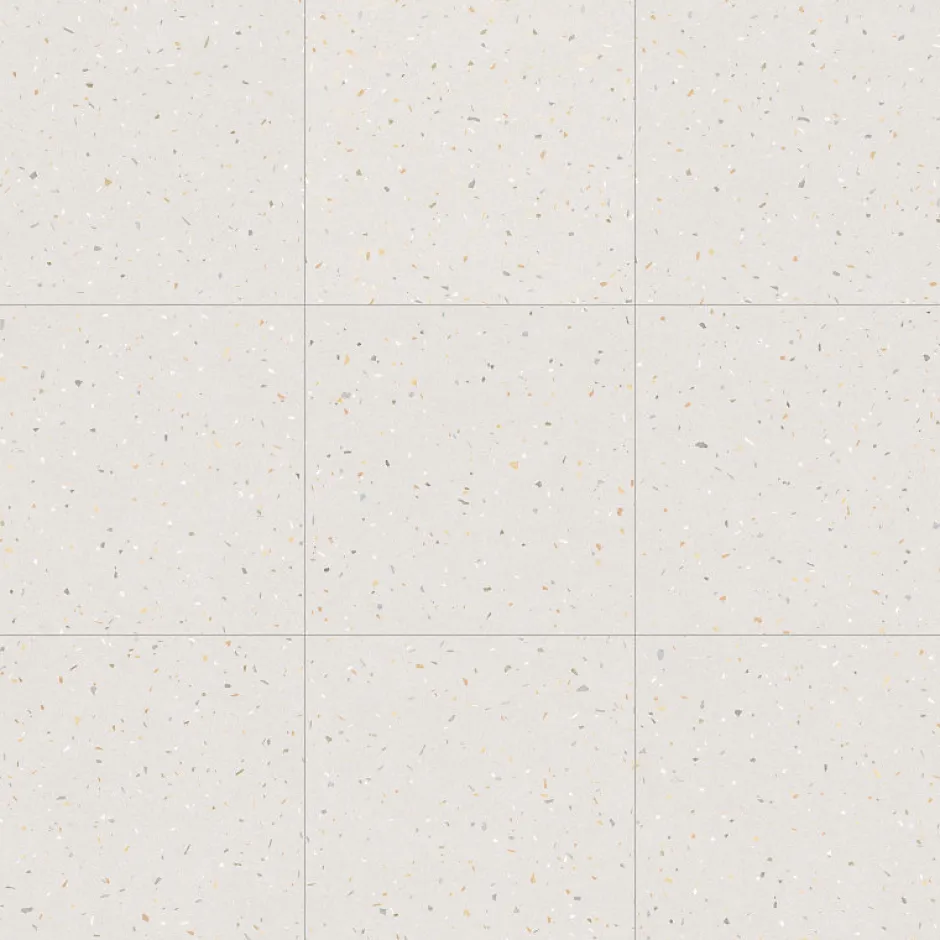 Eiffel art construction Carrelage sol / mur effet terrazzo 80x80 cm Croccante-R Tutti Frutti(vendu par boite de 1.28m2)