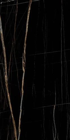 Carrelage sol / mur effet marbre noir ELEGANCE BLACK l.60 x L.120 cm Brilliant-Limcaro Best