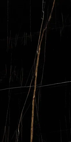 Carrelage sol / mur effet marbre noir ELEGANCE BLACK l.60 x L.120 cm Brilliant-Limcaro Best