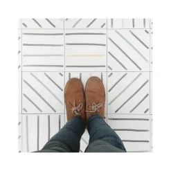 Aelle Carrelage Carrelage sol / mur effet ciment patchwork 20x20 cm MAORI TIEBELE