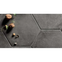 Carrelage sol / mur effet terrazzzo blanc 20x20 cm STRACCIATELLA BATTUTO NACAR (vendu par boite 1m2)-Eiffel art construction Discount