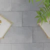 Limcaro Carrelage sol / mur effet béton gris EPOCH SILVER l.60 x L.120 cm Mat