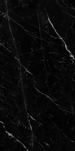 Limcaro Carrelage sol / mur effet marbre noir SAINT LAURENT l.60 x L.120 cm Brilliant