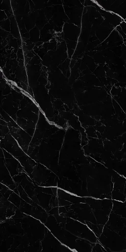 Limcaro Carrelage sol / mur effet marbre noir SAINT LAURENT l.60 x L.120 cm Brilliant