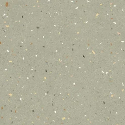 Eiffel art construction Carrelage sol / mur effet terrazzo 80x80 cm Croccante-R Menta(vendu par boite de 1.28m2)