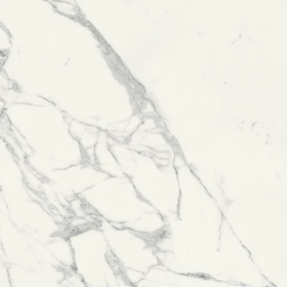 Carrelage sol / mur effet marbre blanc 120X120 cm - SCULTOREA statuario vena argento J452-Aelle Carrelage Best