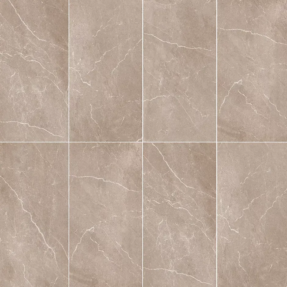 Limcaro Carrelage sol / mur effet marbre BODO BEIGE l.60 x L.120 cm Mat