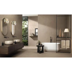 Carrelage sol / mur effet béton ciré naturel 120x120 cm Boost natural ECRU-Aelle Carrelage Sale