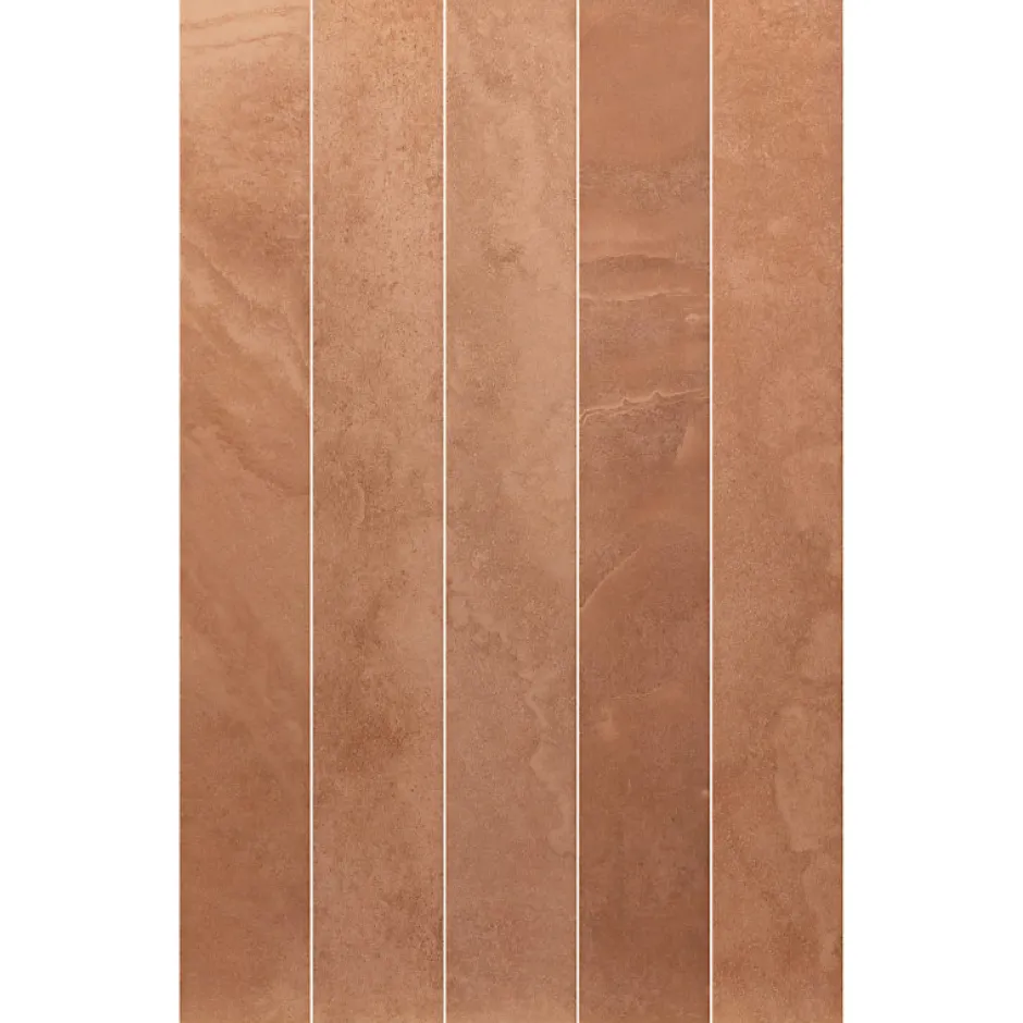 Aelle Carrelage carrelage sol / mur effet marbre terracotto 7,5x60 cm - MARMONIS COTTO