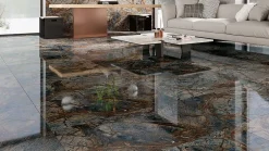 Limcaro Carrelage sol / mur effet marbre ESPINA l.60 x L.120 cm Brillant