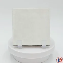 Aelle Carrelage carrelage sol / mur effet zellige bejmat 10x10 cm blanc gris mate ARGILE ICE