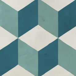 Carrelage sol / mur effet ciment vieilli 20x20 cm TERRA ART CUBO O.C-Aelle Carrelage Online