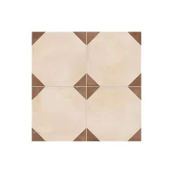 Eiffel art construction Carrelage sol / mur effet ciment 20x20 cm TERRA OTTAGONO