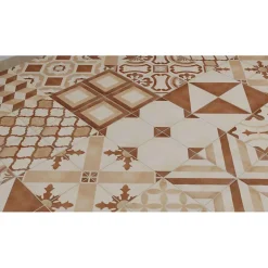 Eiffel art construction Carrelage sol / mur effet ciment 20x20 cm TERRA OTTAGONO