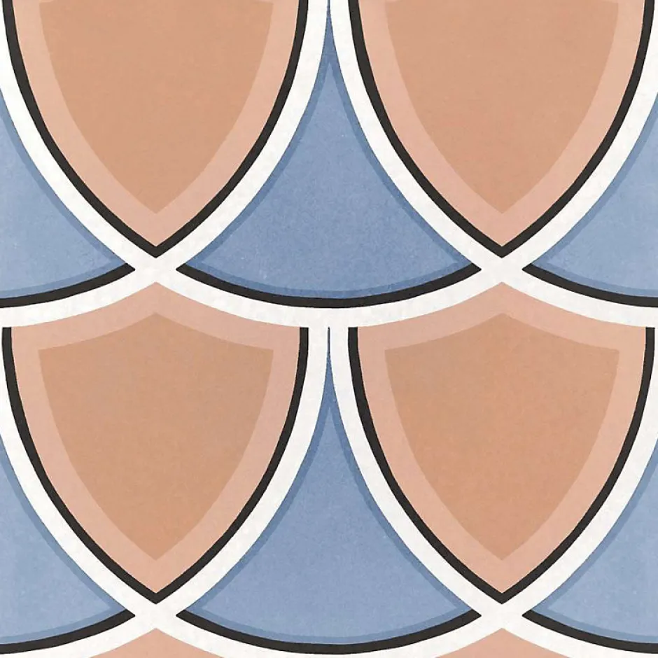 Eiffel art construction Carrelage sol / mur effet ciment 20x20 cm CAPRICE DECO ISLAND COLOURS(vendu par boite de 1m2)