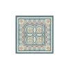 Aelle Carrelage Carrelage sol / mur effet ciment motif floral coloré 20x20 cm - CAPRICE SAINT TROPEZ