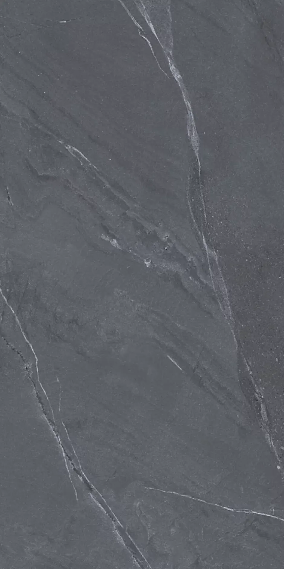 Carrelage sol / mur effet marbre gris LAGOM ANTHRACITE l.60 x L.120 cm Mat-Limcaro