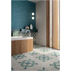 Aelle Carrelage Carrelage sol / mur effet ciment vieilli 20x20 cm TERRA ART CARDINALE O.C