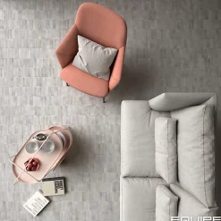 Carrelage sol / mur effet zellige bejmat marocain 5X15 cm gris mate 5X15 cm COCO AMBER GREY MATT-Aelle Carrelage Best