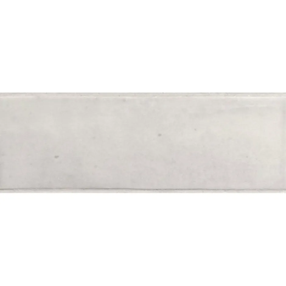 Carrelage sol / mur effet zellige bejmat marocain 5X15 cm gris mate 5X15 cm COCO AMBER GREY MATT-Aelle Carrelage Best