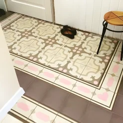 Carrelage sol / mur effet ciment 20x20 cm 1900 ORDAL-Aelle Carrelage