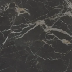 Carrelage sol / mur effet marbre noir 60x60 cm mate - MYK- ST LAURENT-Aelle Carrelage New