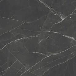 Aelle Carrelage Carrelage sol / mur effet marbre noir 120X120 cm - SCULTOREA Dark diamond J455