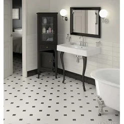 Aelle Carrelage Carrelage sol / mur effet béton moderne 60x60 cm FACTOR CLOUD