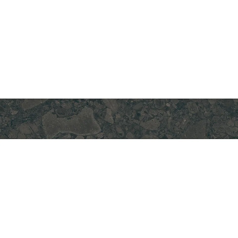 Aelle Carrelage Carrelage sol / mur effet terrazzo noir 19,4x120 cm BLACK SPACE
