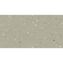 Carrelage sol / mur effet terrazzo 60x120 cm Croccante-R Menta (vendu par boite de 1.44m2)-Eiffel art construction Sale