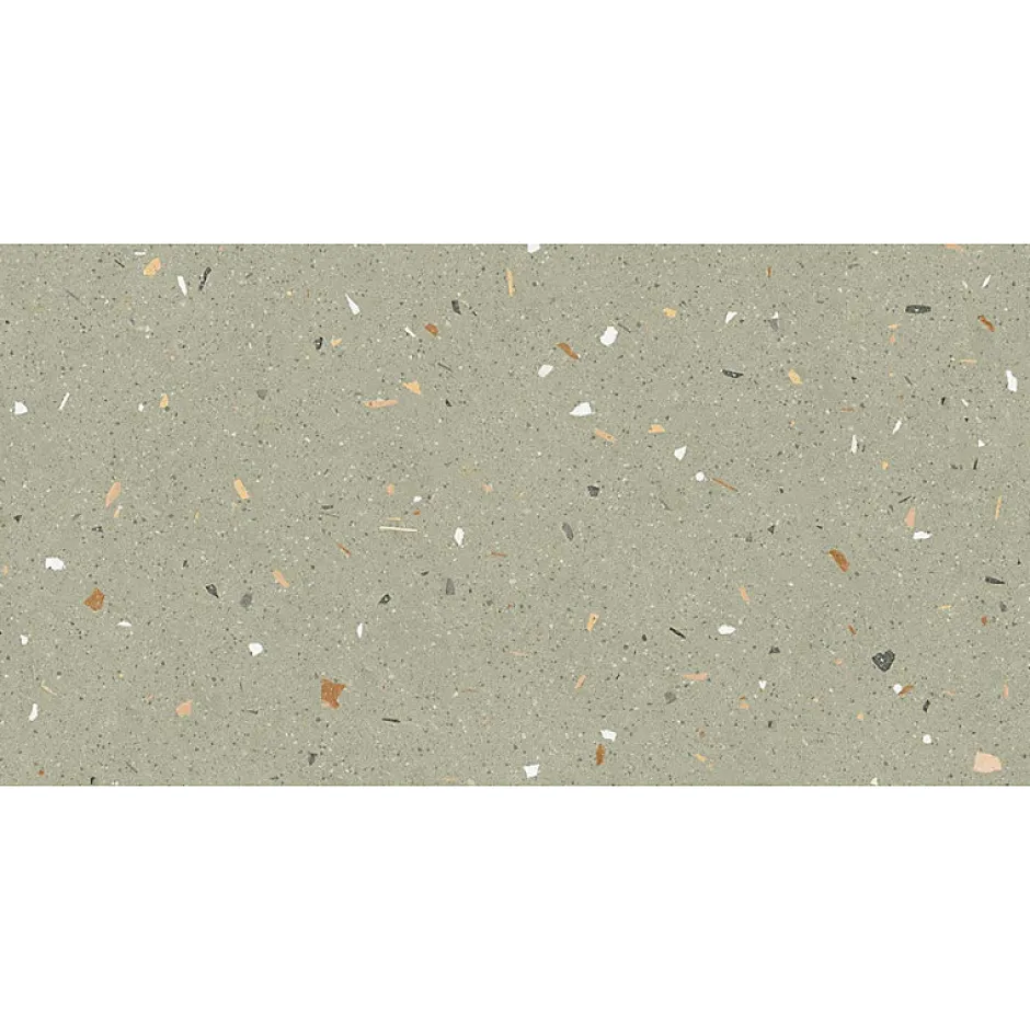Carrelage sol / mur effet terrazzo 60x120 cm Croccante-R Menta (vendu par boite de 1.44m2)-Eiffel art construction Sale